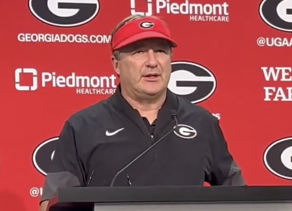 Kirby Smart speaks to reporters following Georgia Bulldogs 24-21 loss to Alabama Crimson Tide.